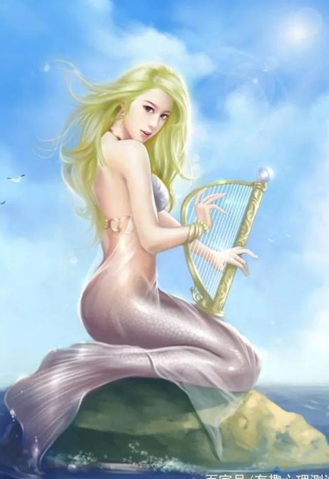 心理测试：哪条美人鱼会是你前世情人，测谁在默默守候你的爱情