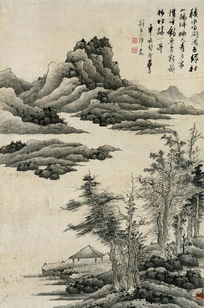 明末清初著名画家龚贤山水画作品欣赏