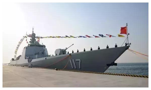 中国海军成立70周年阅舰 各国海军主流舰艇集结而来