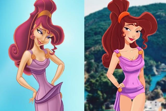 当迪士尼公主换上了泳装,乐佩公主生动水灵,花木兰身材俊美