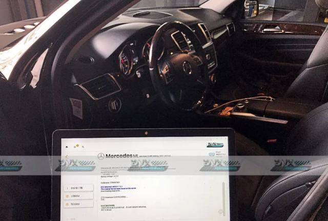 奔驰ML400 3.0T刷ECU动力升级DVX程序