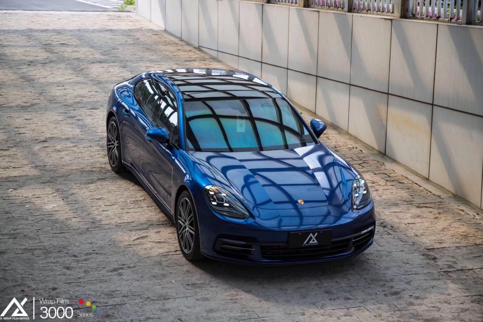 奔驰原厂色，变身——AX水硅矾钙蓝