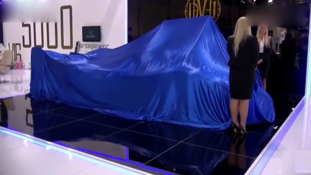 9000万的超级跑车拉开遮车布后！让兰博基尼彻底失去了光彩