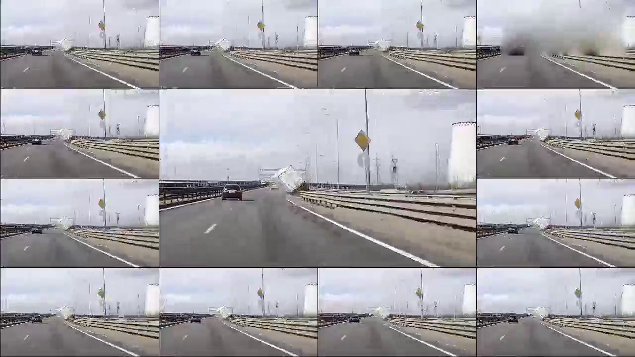 跟大卡车玩刮蹭，真的伤不起