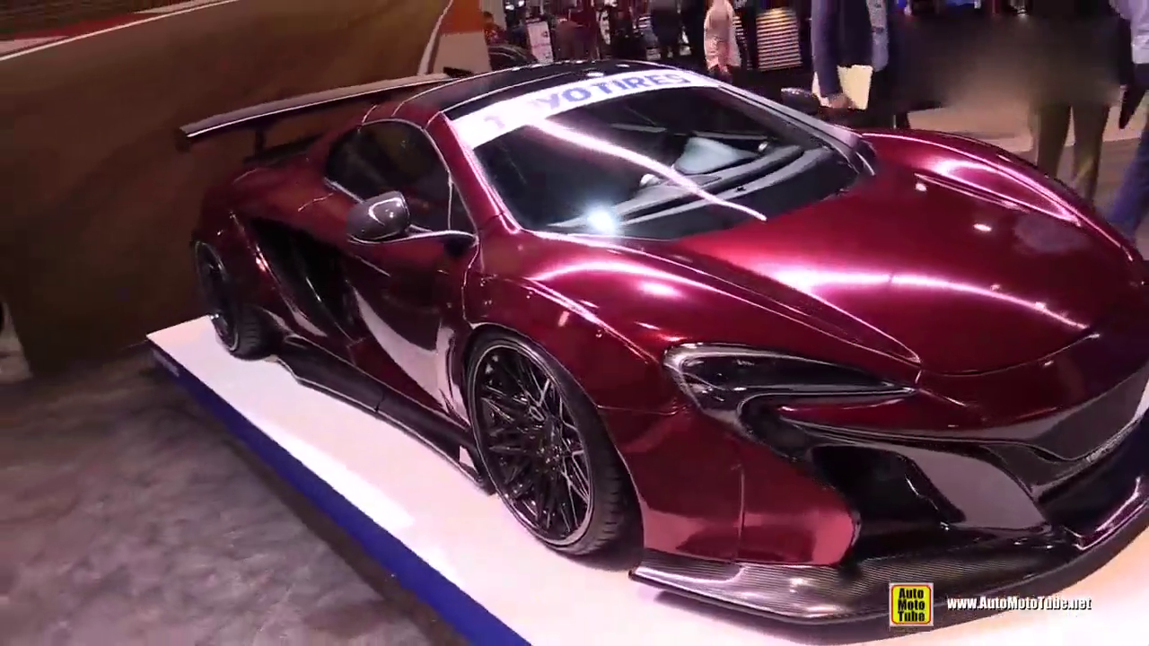 颜色很少见！迈凯伦650S车展实拍展示