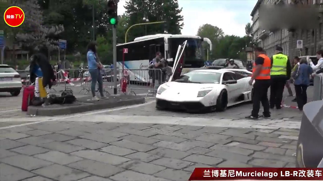 兰博基尼Murcielago LB-R改装车 试驾排气声！
