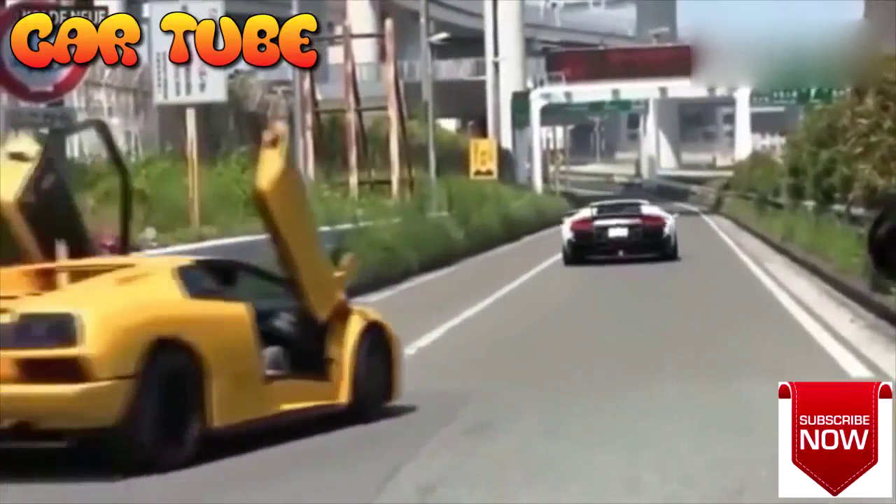 海外实拍最新豪华跑车汽车在菜鸟司机手里惊险碰撞瞬间大合集