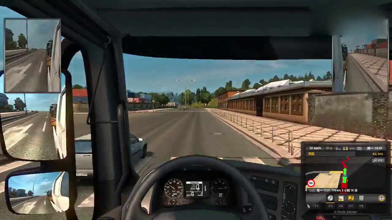 欧洲卡车模拟2游戏实况