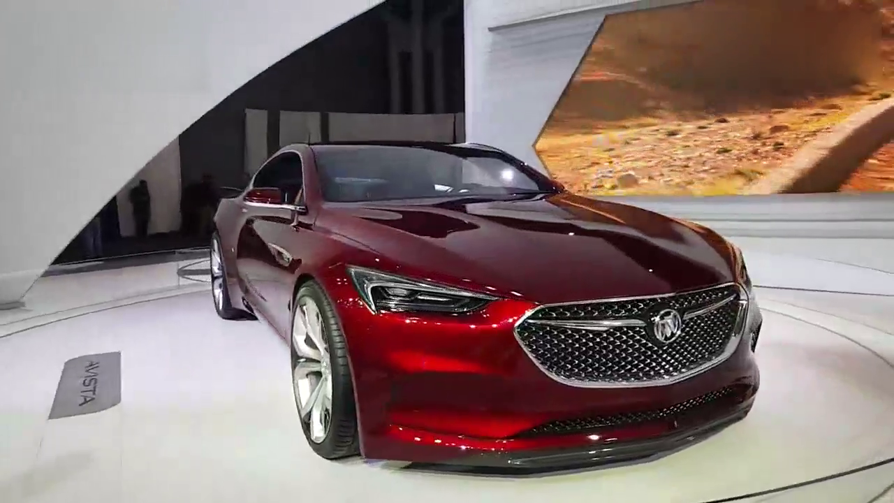 豪华GT跑车回归 车展实拍别克Avista