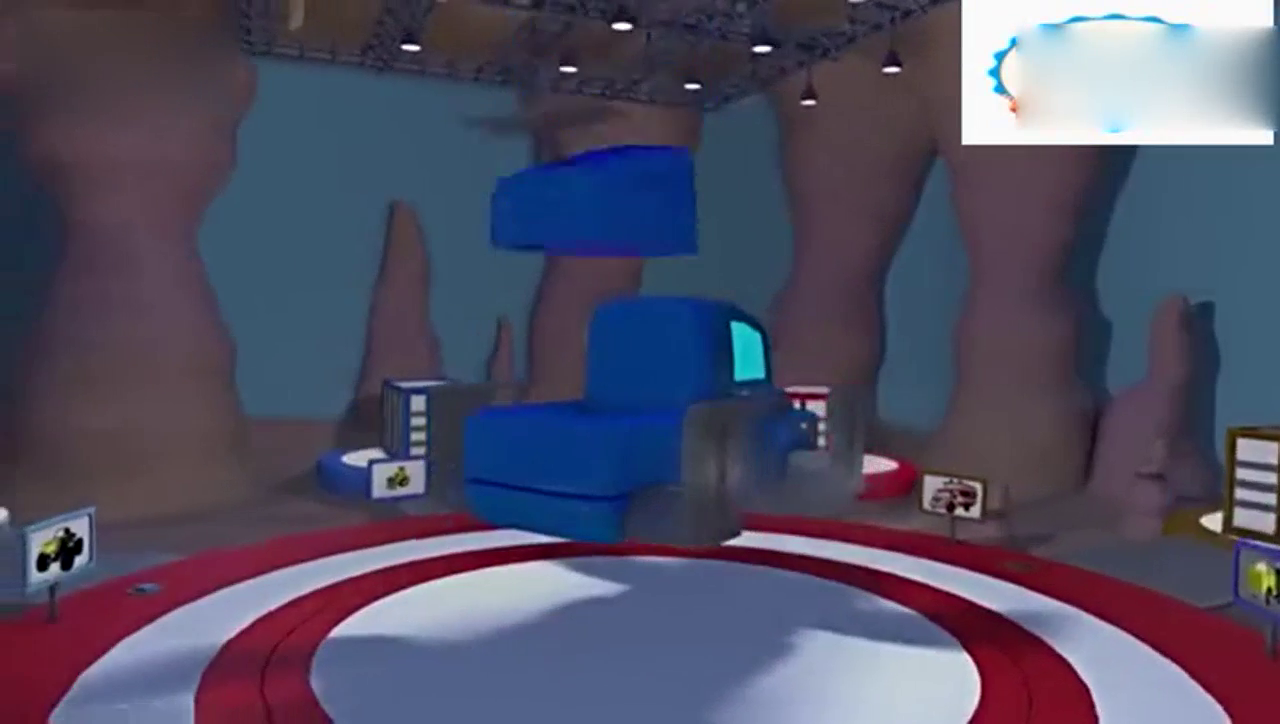 汽车城之超级变形卡车：超级卡车变形后竟然能在墙上开，真好玩