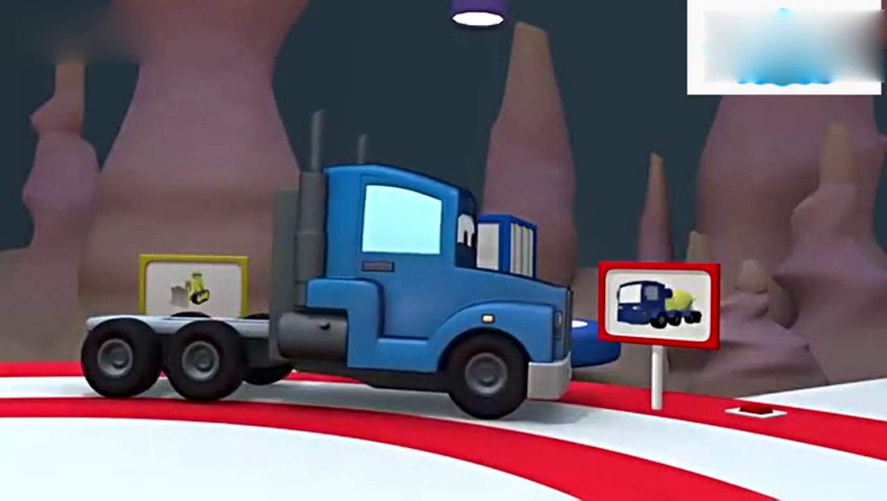 汽车城之超级变形卡车：警车来帮变形卡车了，看着好像忍者神龟哦