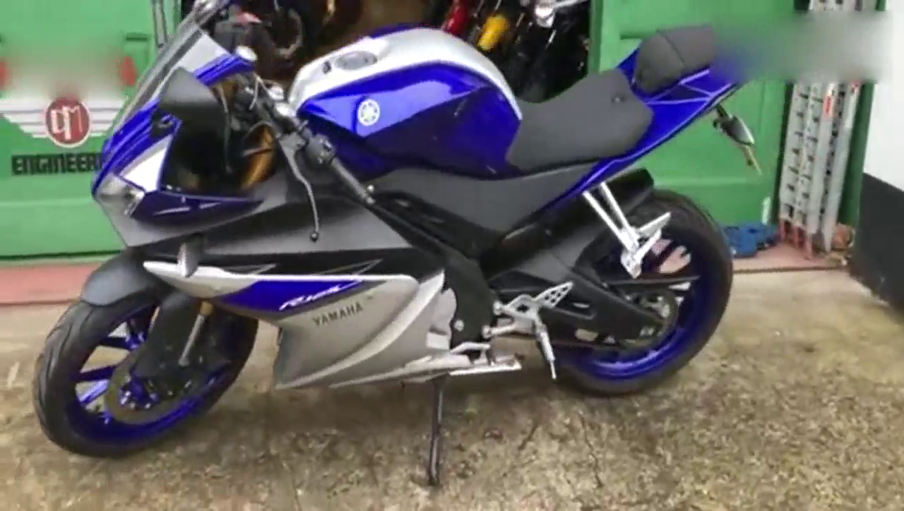 雅马哈入门级跑车R125：血统纯正的大牌！