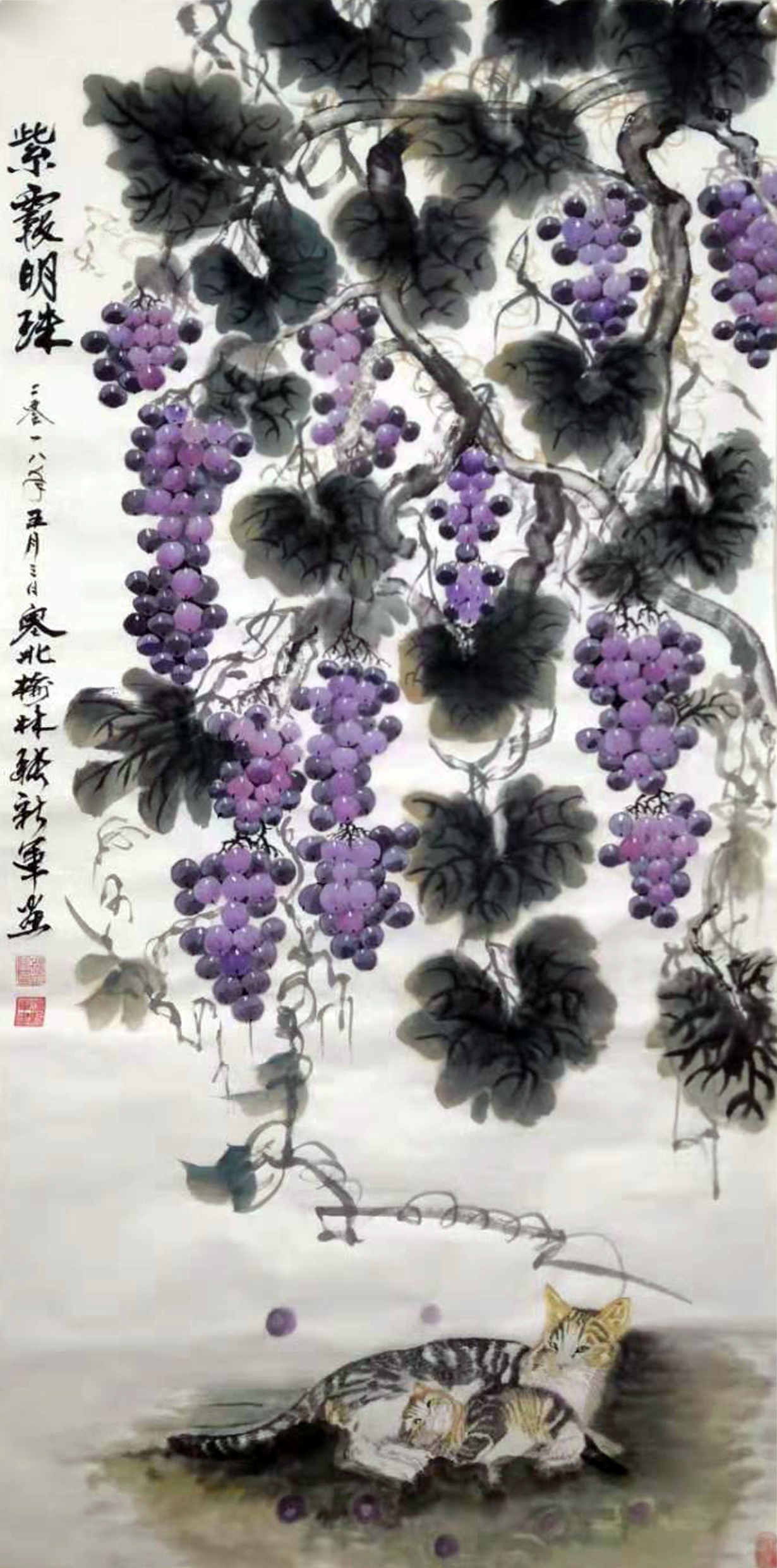 陕西榆林书画家张新军 书画家张新军