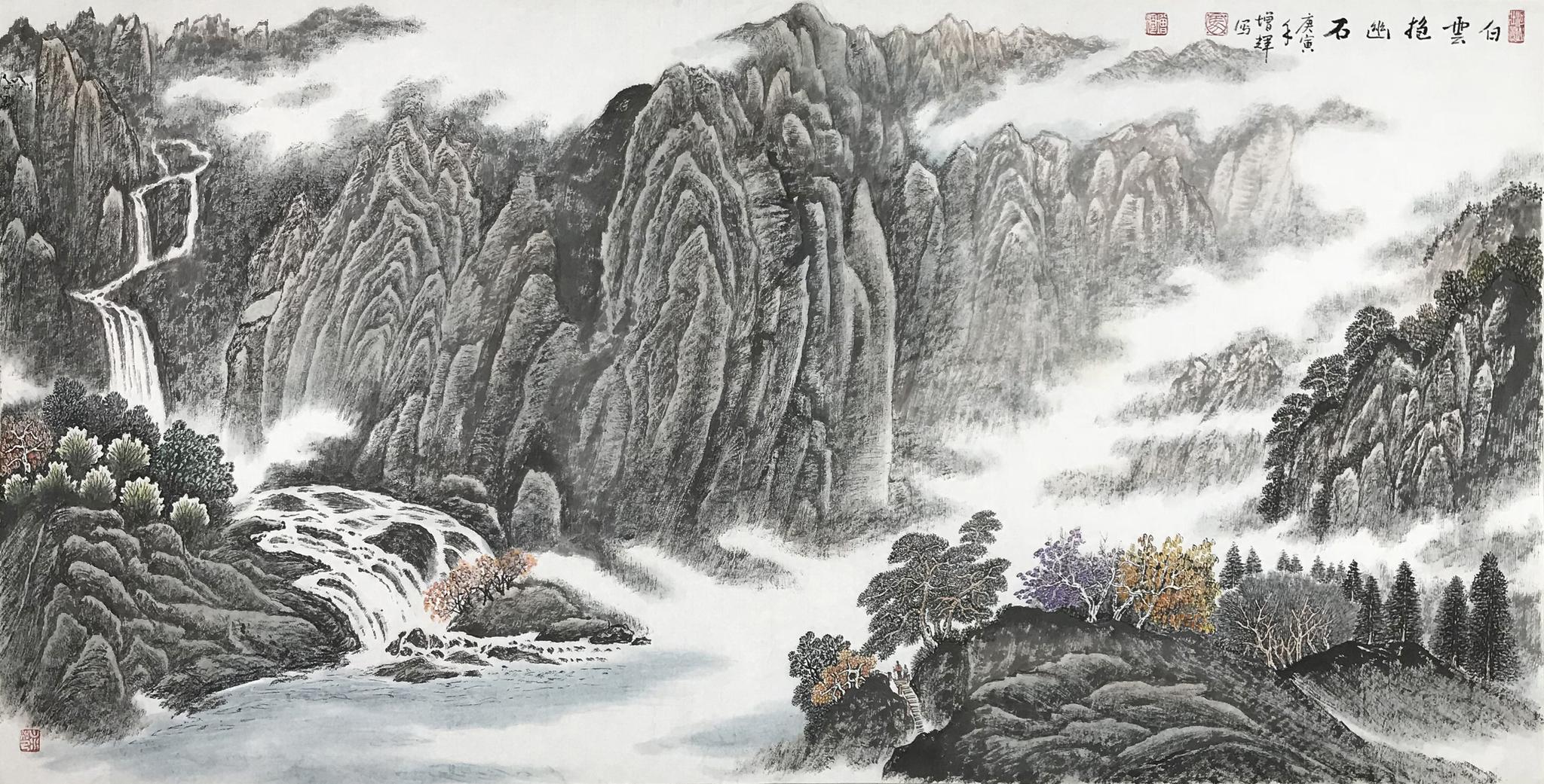 而山水画不仅是世界艺术丛林中独特的风景,也承载着中国人文领域里最