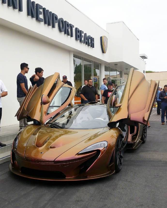 全碳纤迈凯伦P1,向佐也有同款车型!