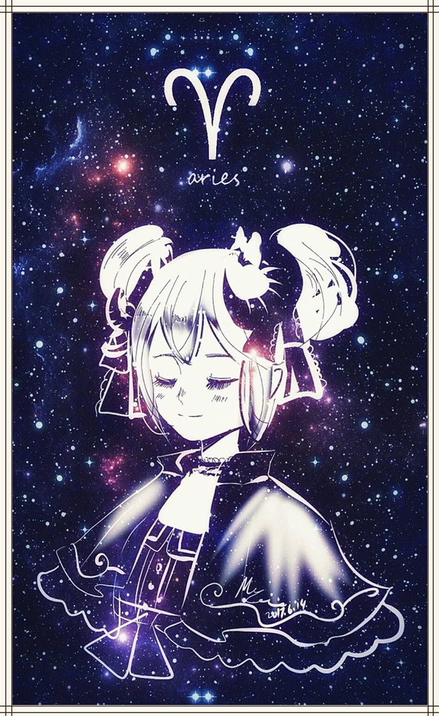 大佬手绘王者十二星座:小乔白羊座,孙尚香金牛座,巨蟹天蝎座专一吗图片