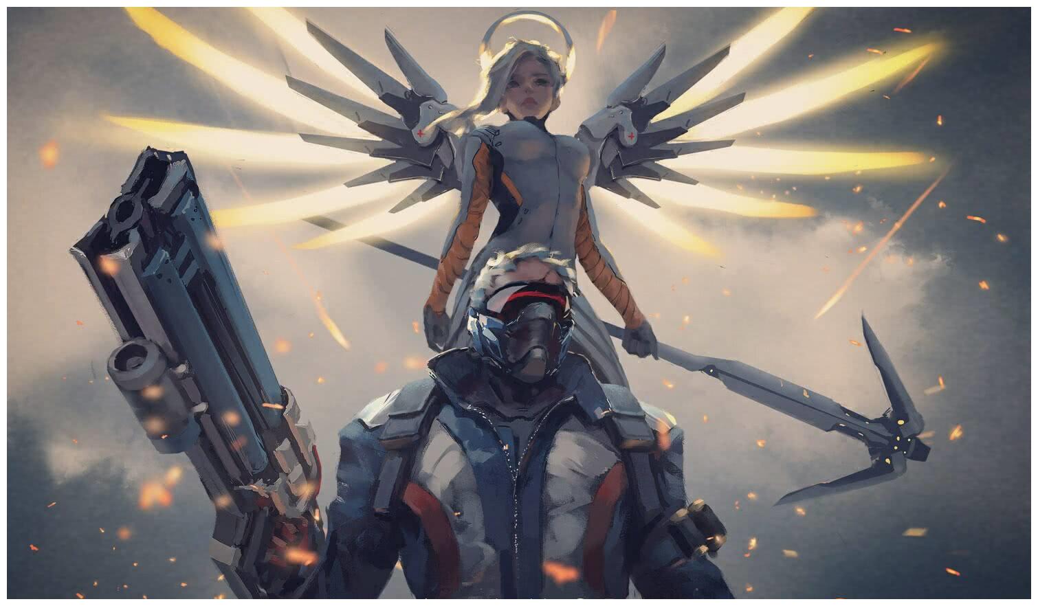 医者不自医《守望先锋》不止有天使安娜,还有奶爸76