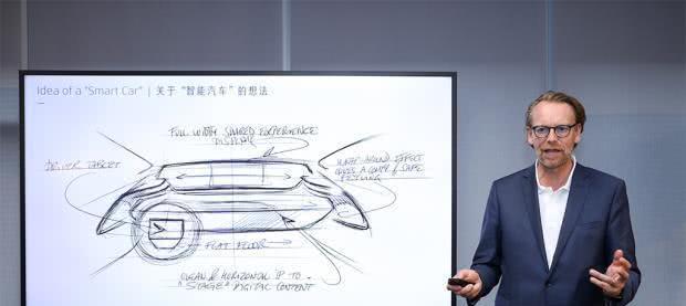 拜腾不仅启用了上海设计中心，还发布了首款量产车内饰细节