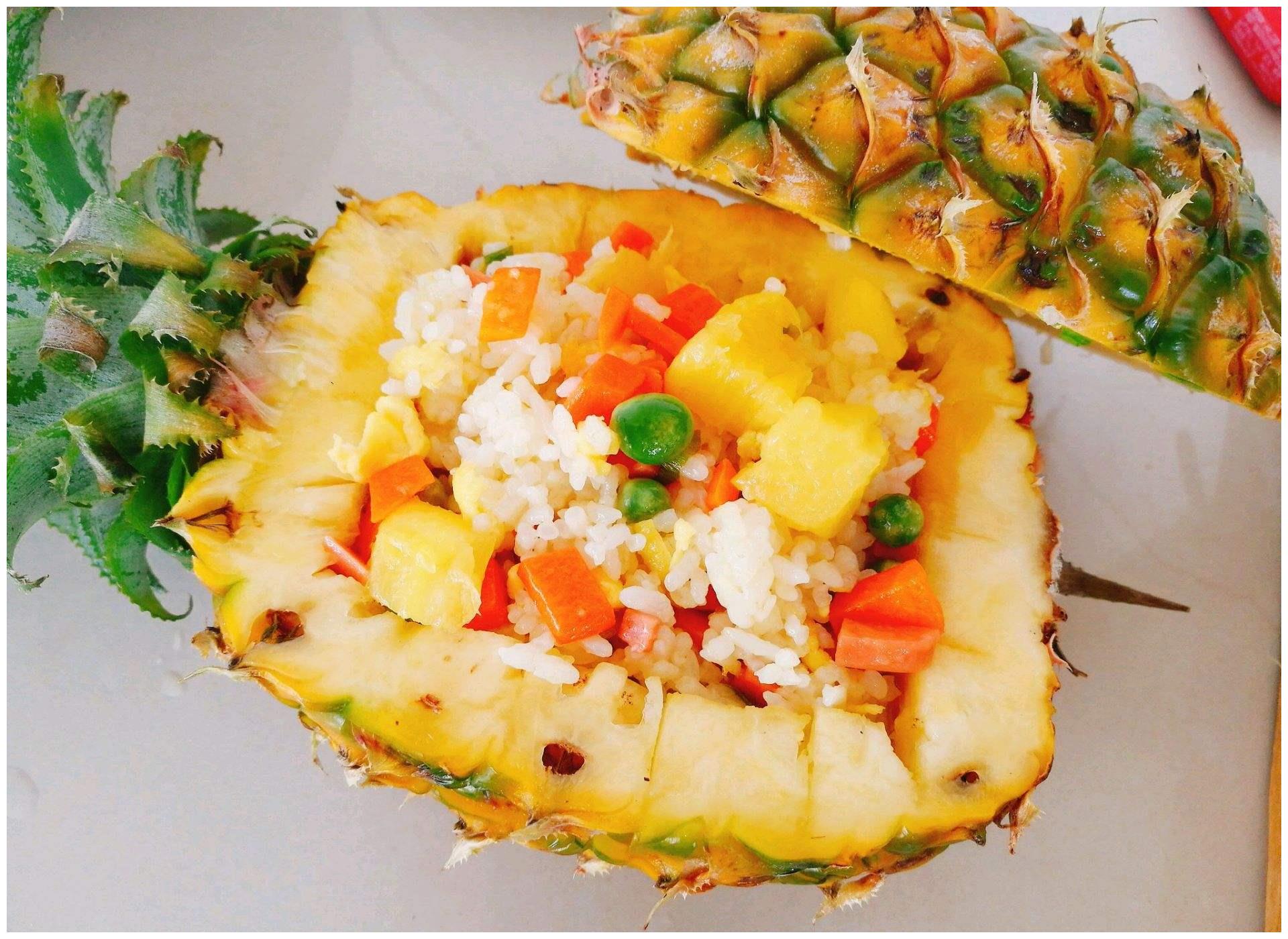 菠萝饭怎么做_菠萝饭的做法_豆果美食
