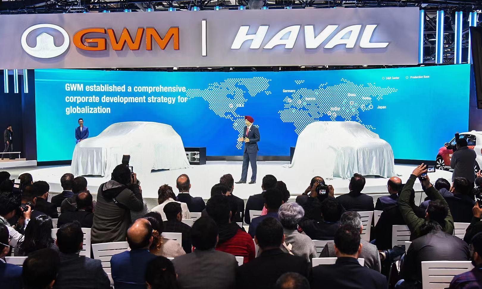 长城开年破势进军第四大汽车市场印度德里车展“包馆”