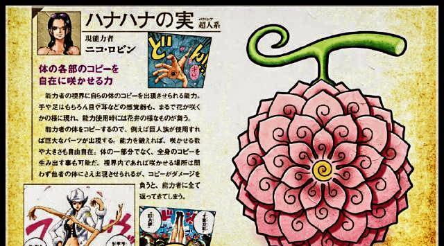 海贼王:尾田公布完草帽团所有恶魔果实,只有花花果实是能看的?