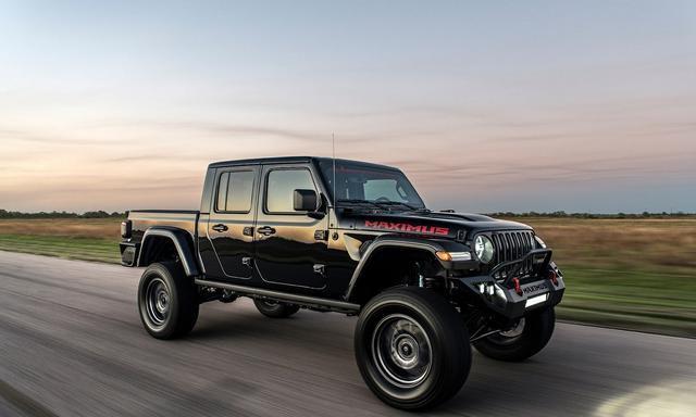 基于JeepGladiator打造的全新HennesseyMaximus，零百加速3.9秒