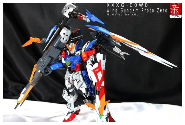 MG 1\/100 精细化模改 Wing Proto Zero飞翼零式高达