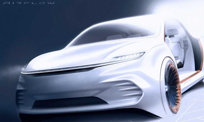 克莱斯勒全新概念车设计图CES展发布