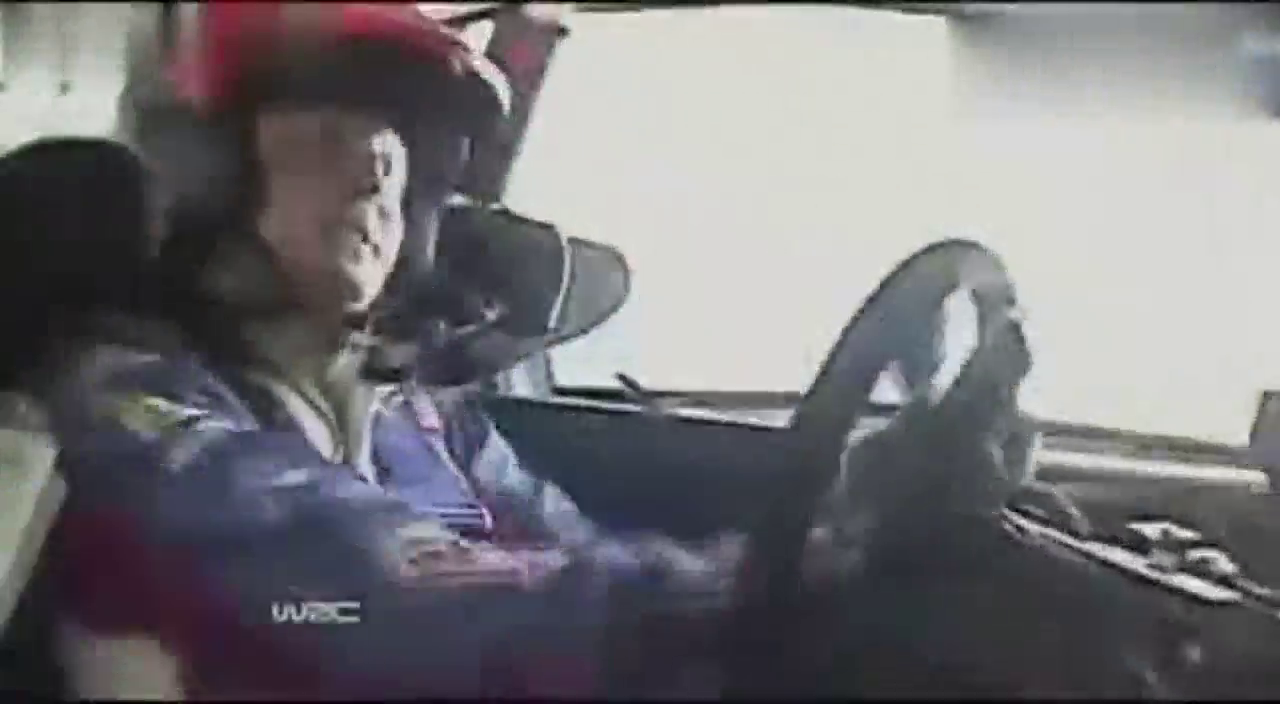 WRC世界汽车拉力赛上的车祸 请勿飙车