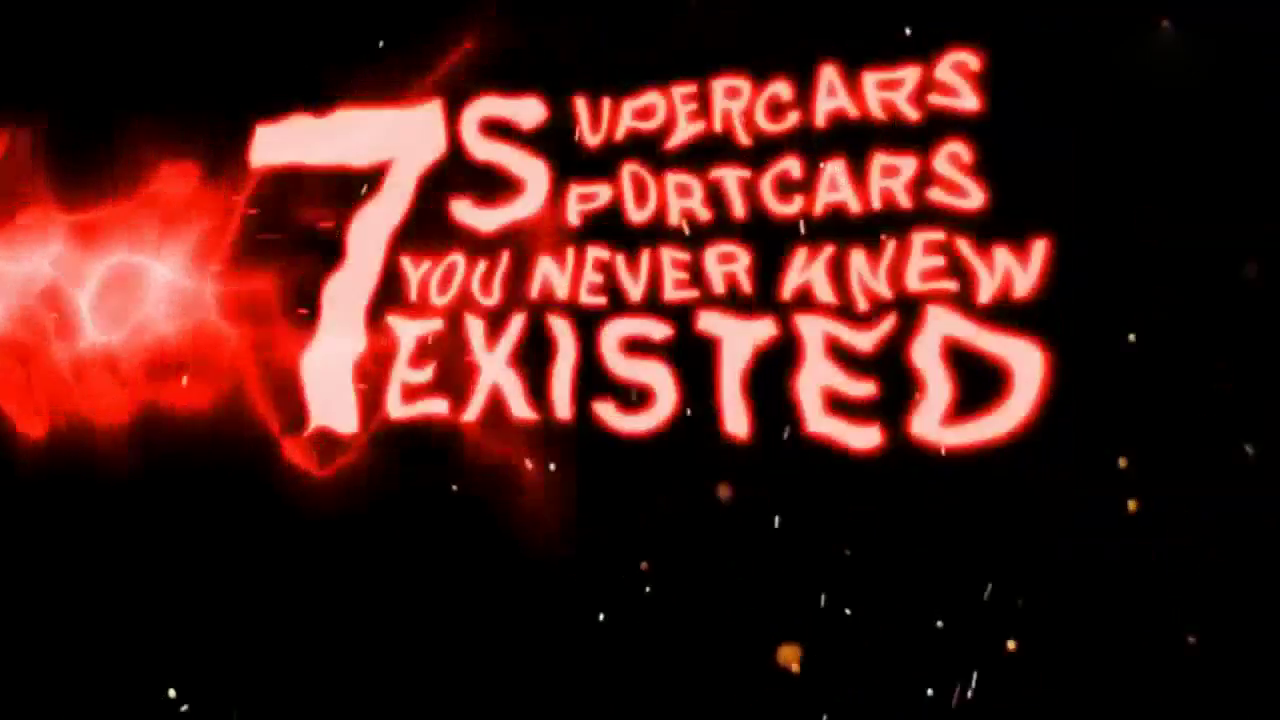 大开眼界的时候到了，7辆你从未听闻的超级跑车！