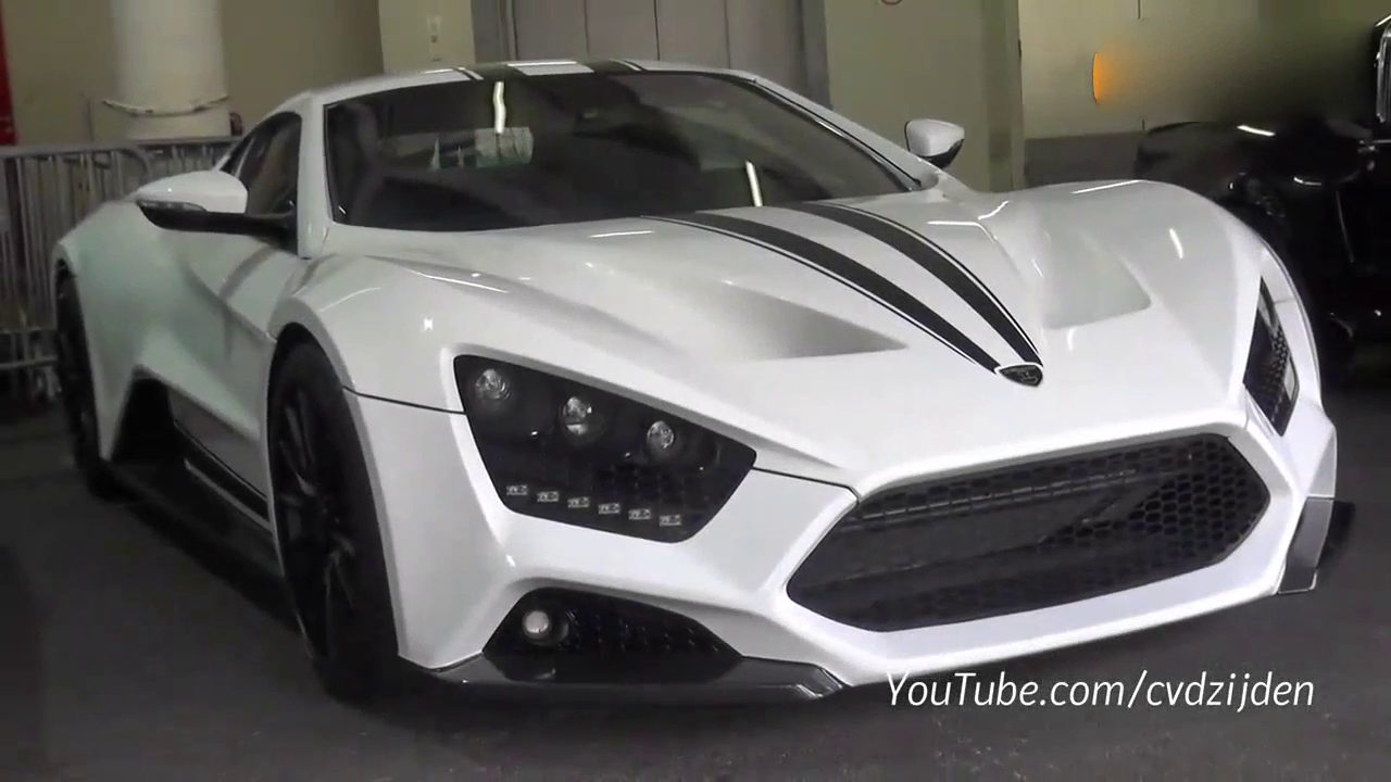 Zenvo超级跑车上街进行展示 外观设计酷炫有时尚感