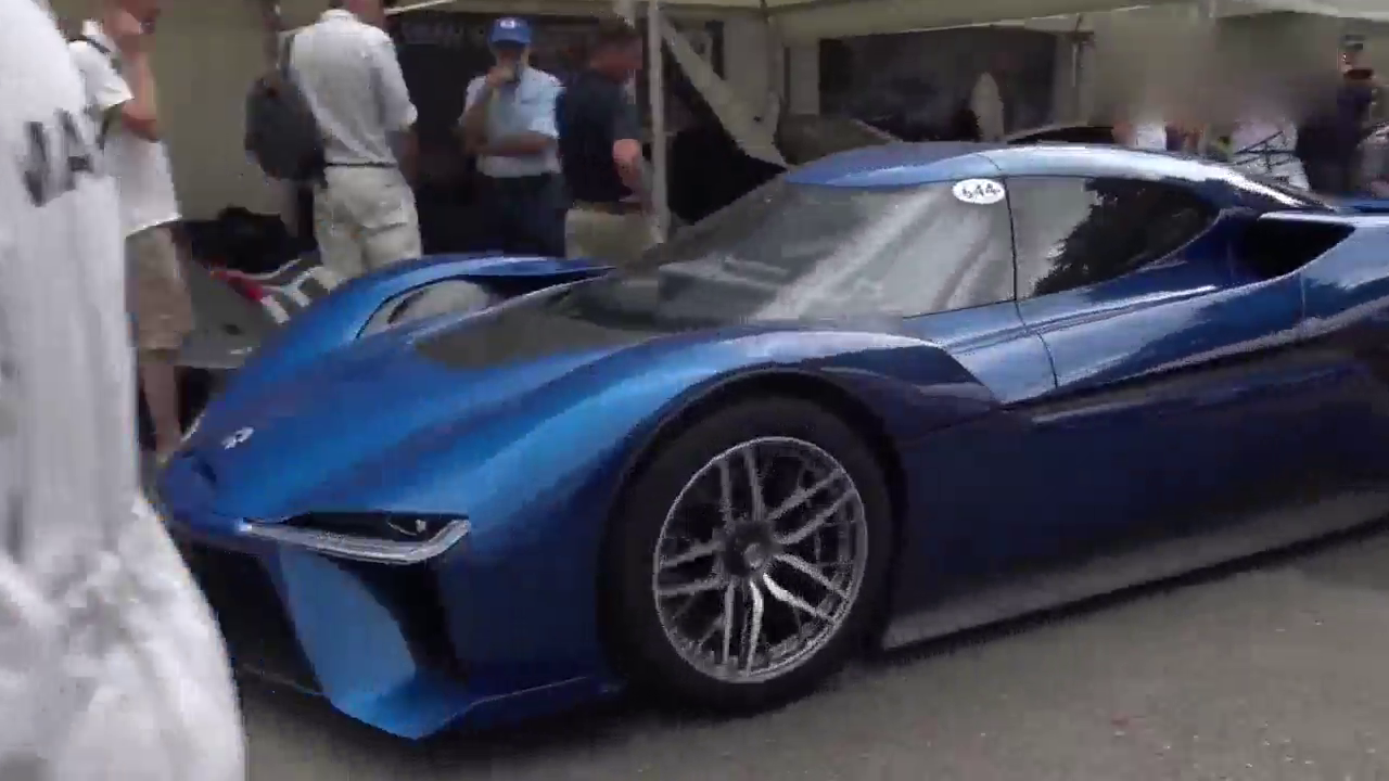 刘强东投资的中国最快电动跑车，蔚来NIO EP9在速度节让老外开眼