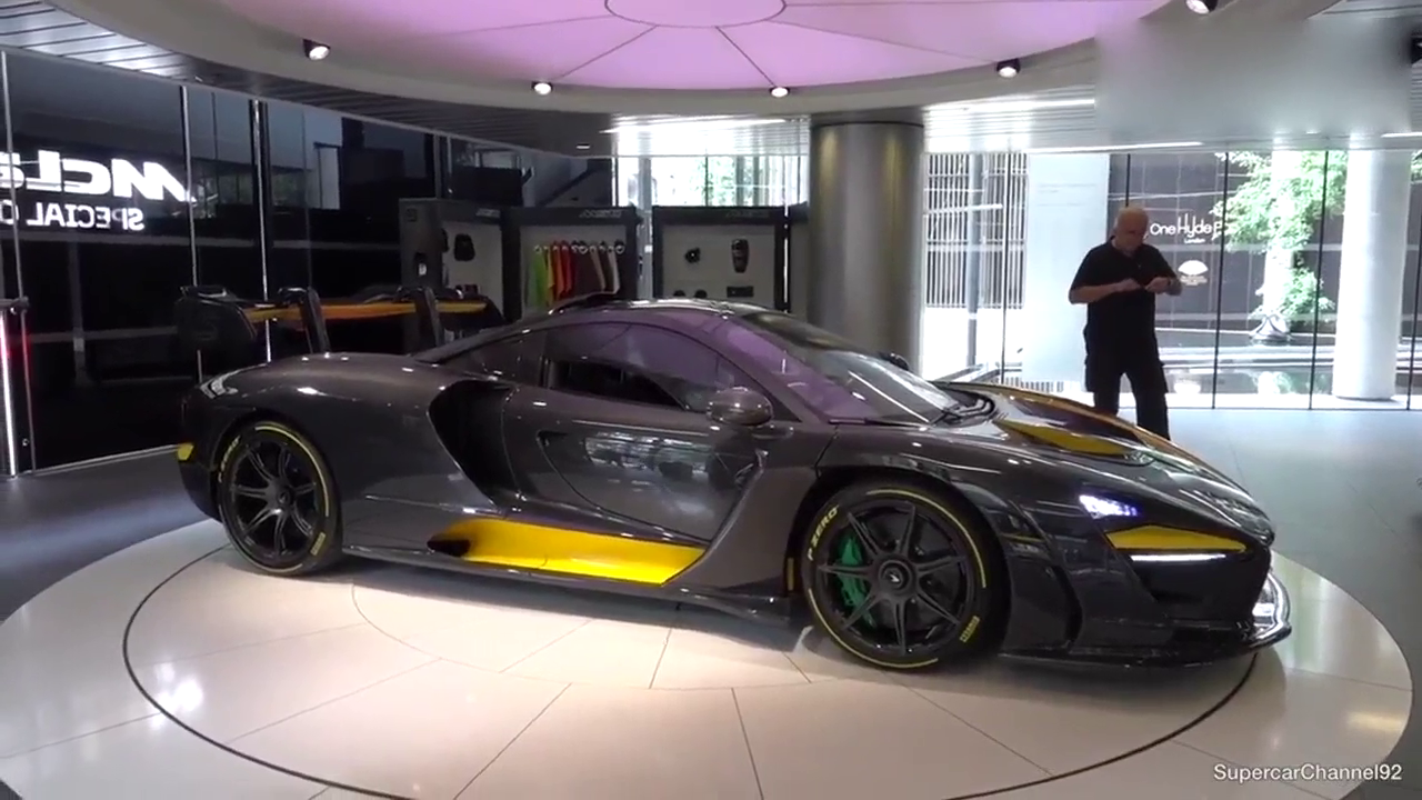 到店实拍迈凯伦senna，这才是超级跑车该有的样子！