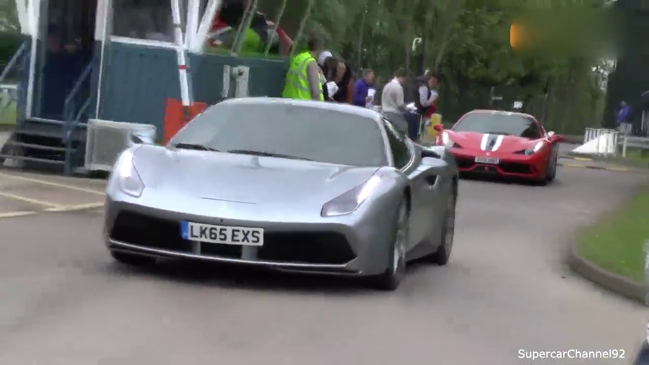 法拉利超级跑车测试 性能很强悍