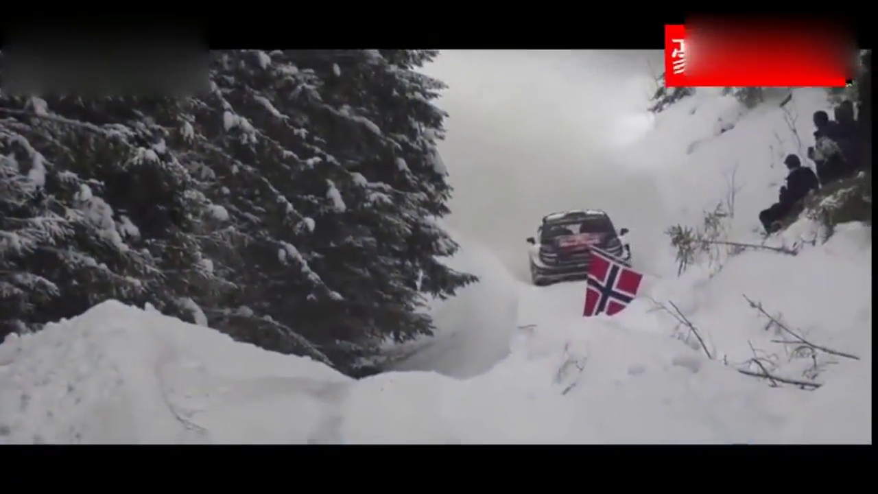 WRC最难赛道，全程冰雪覆盖