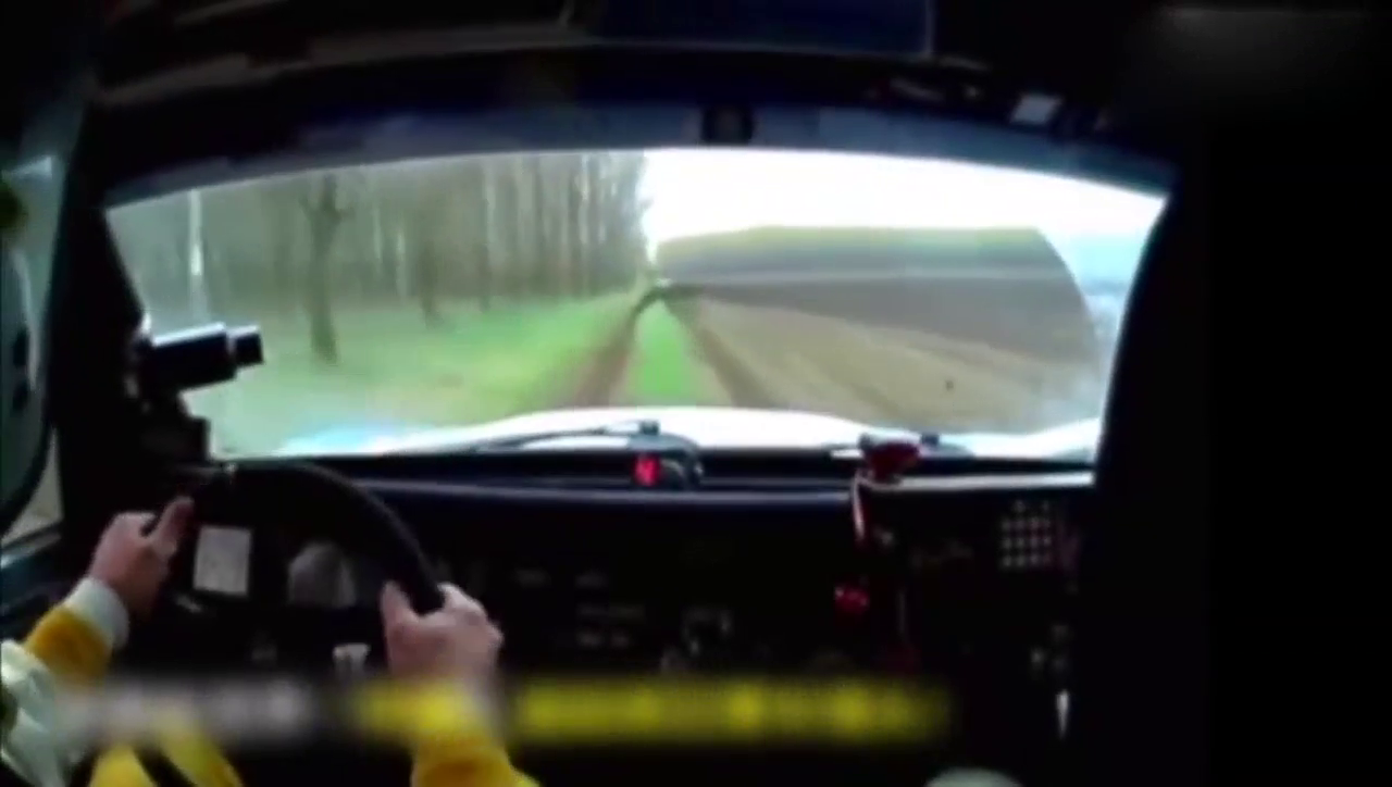 WRC车内视角，翻车后奇迹地救车，继续往前冲