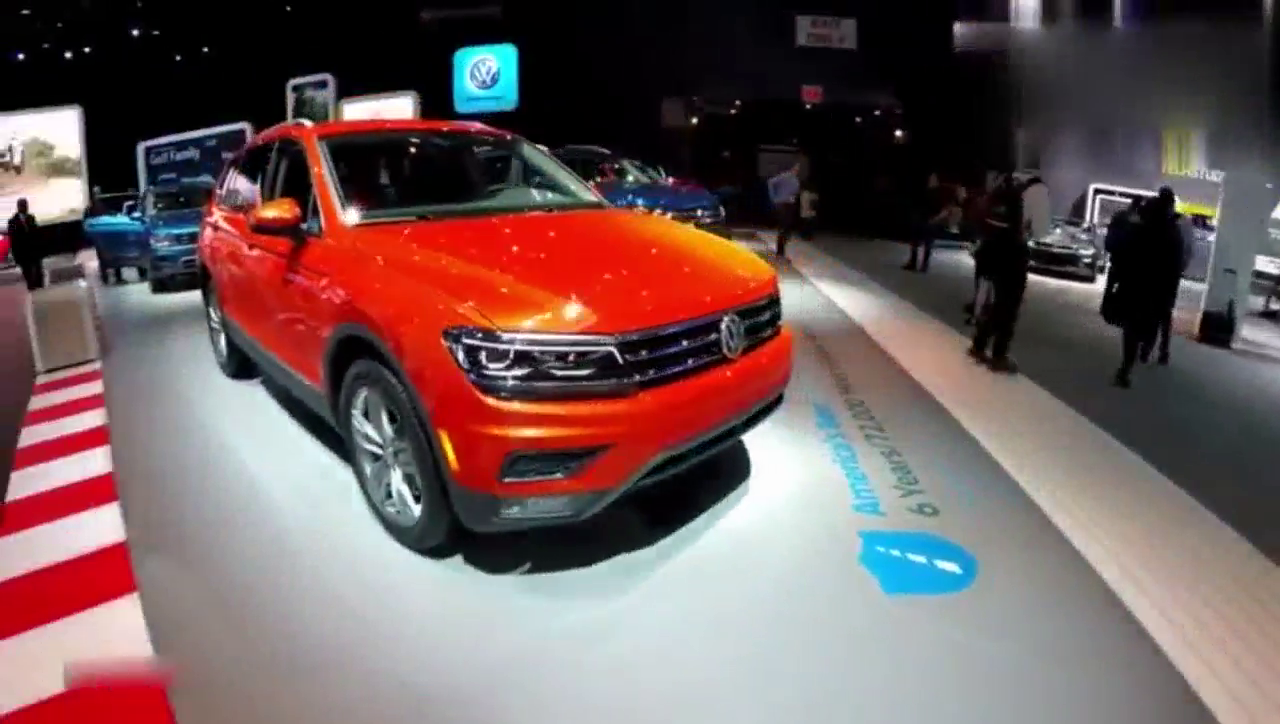 2018款大众全新途观 车展内外实拍