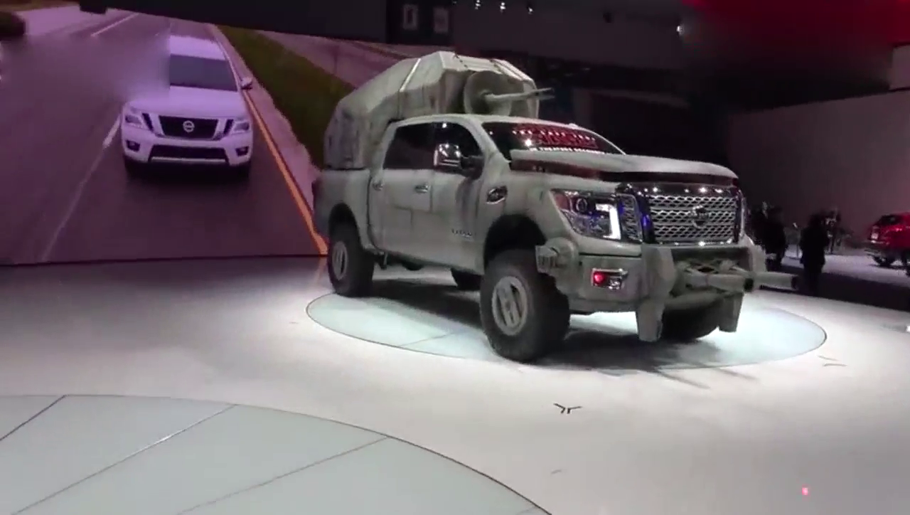 日产车展：慢慢靠近这台车，霸气开始！