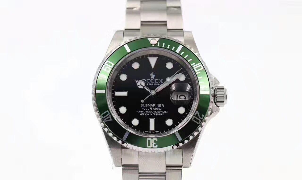 JF劳力士潜航者复古绿水鬼,完美诠释了水鬼系
