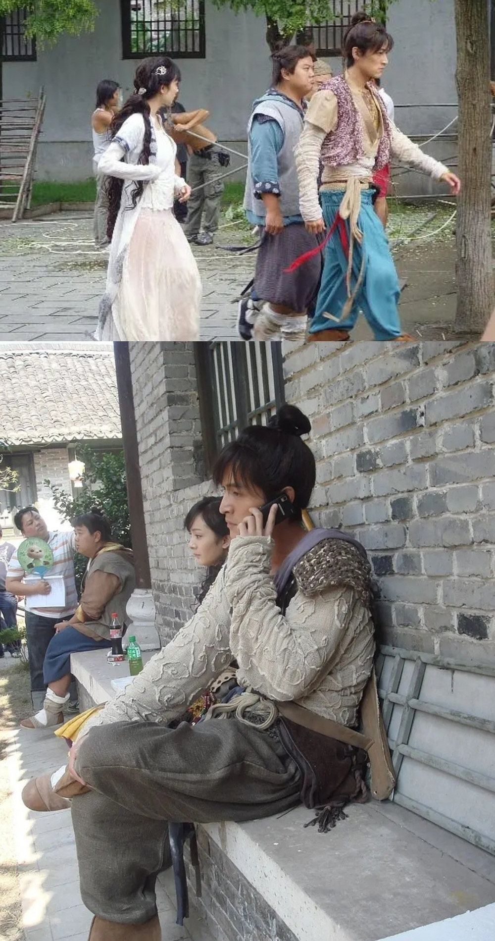 《仙剑奇侠传3》花絮照,当初的五位主演如今全是一线明星