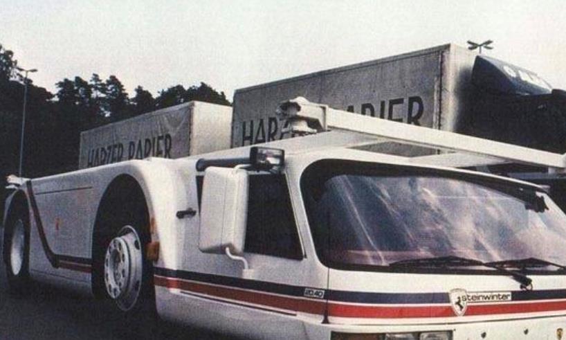 造型像超跑的卡车！“拖头”仅1米高，坐姿比一般轿车还要低