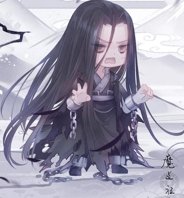 魔道祖师q版人物登场温宁奶凶奶凶金凌变金财童子