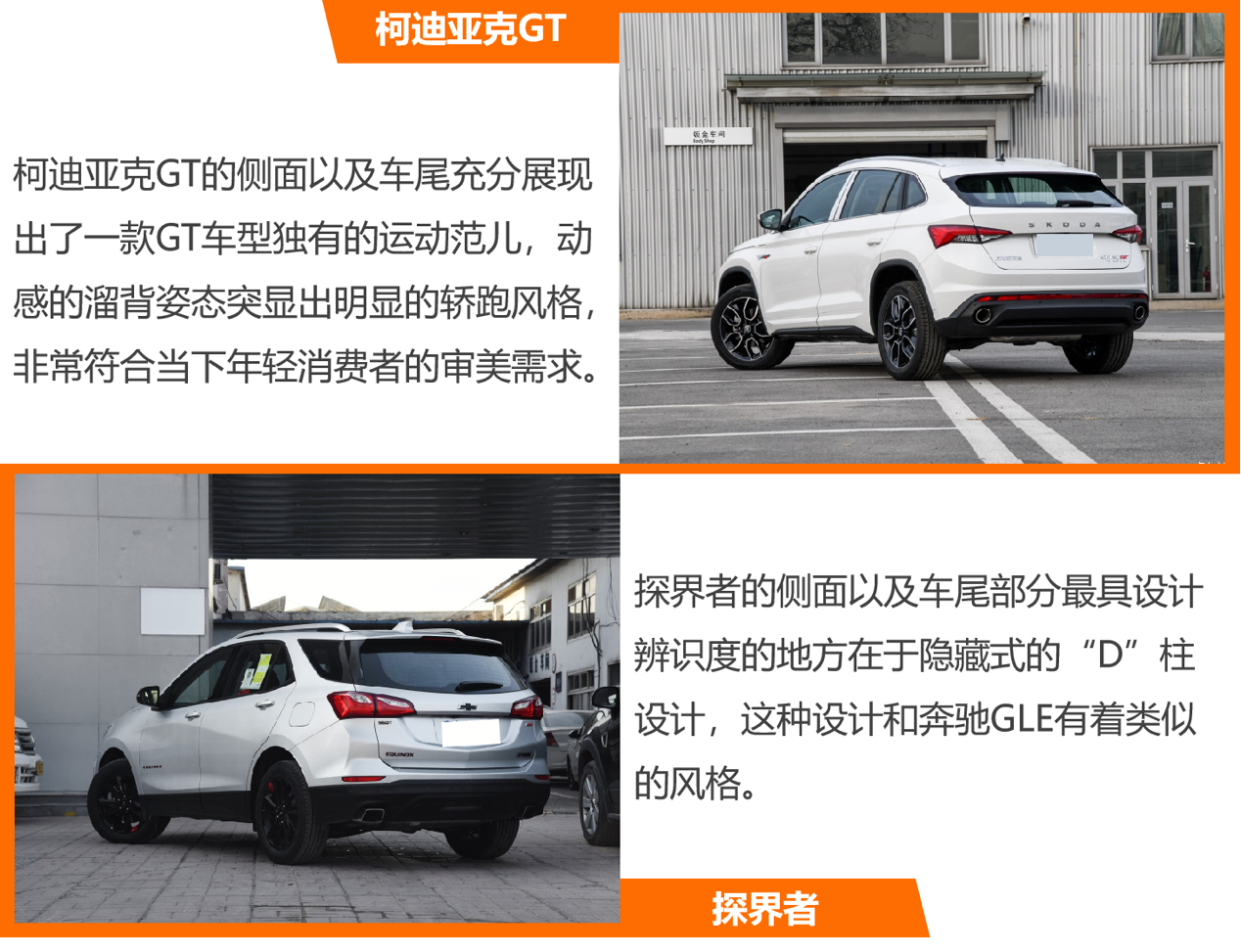 属于年轻人的SUV 柯迪亚克GT VS 探界者