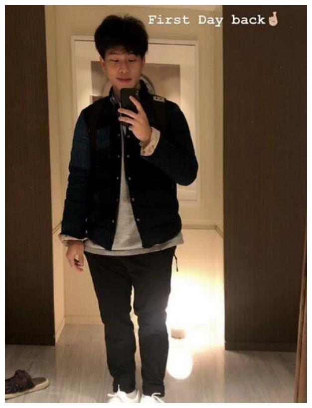 17岁陈尊佑近照曝光,五官越来越像父亲,陈坤晒接机照片太有爱!