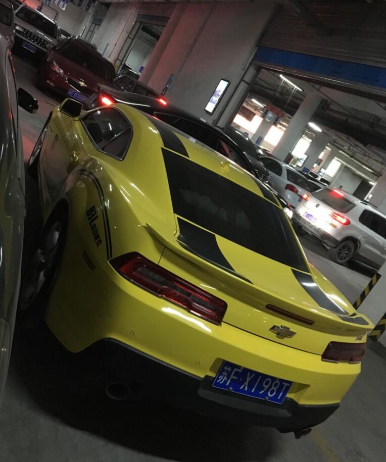 南通海门街头实拍雪佛兰科迈罗，比百万豪车还拉风！