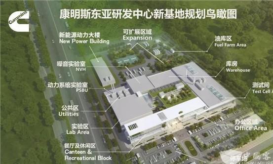 康明斯追加投资1.5亿美元建设东亚研发中心新基地