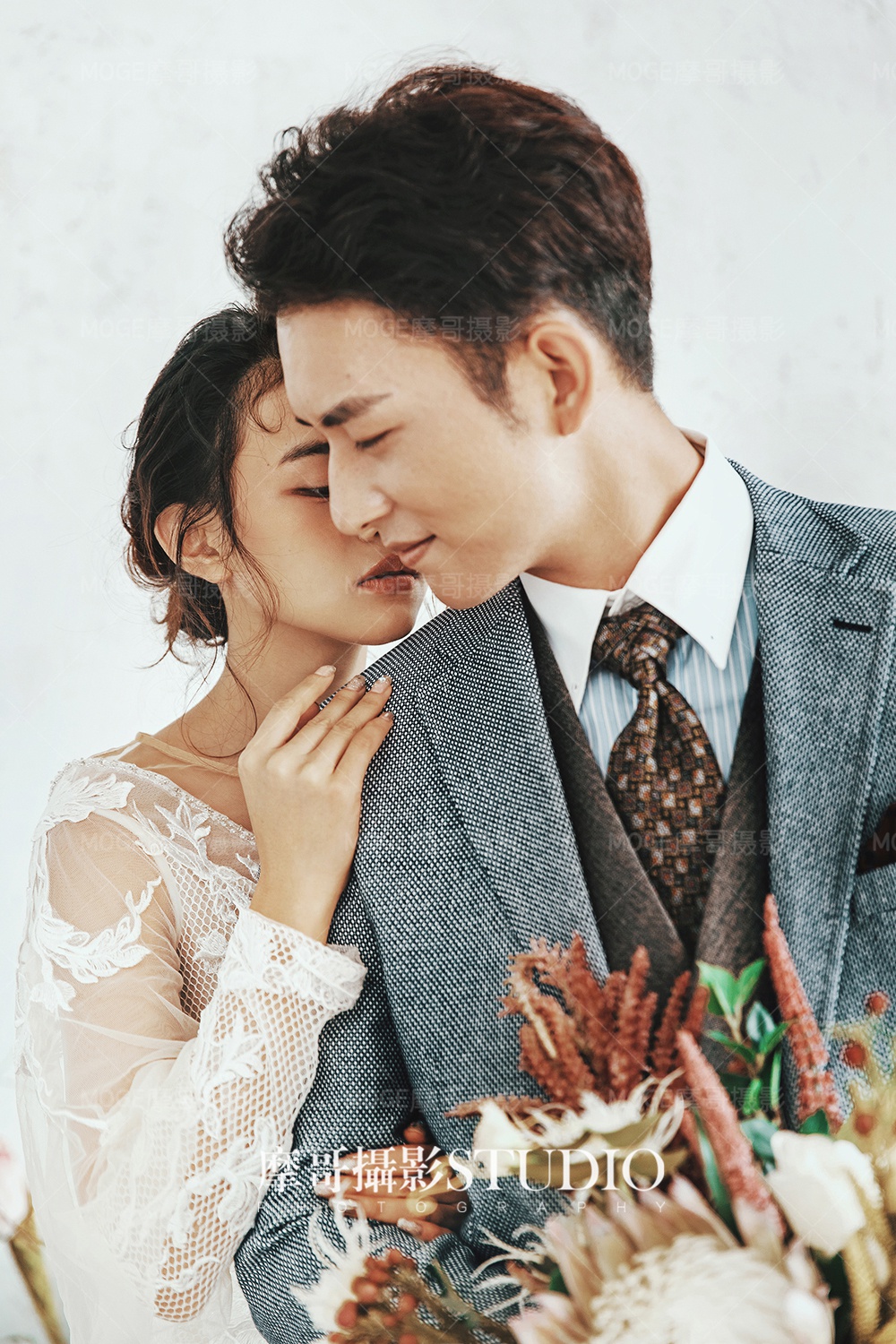 郑州婚纱摄影,拍摄婚纱照应该怎样笑?婚纱照拍摄表情控制小技巧