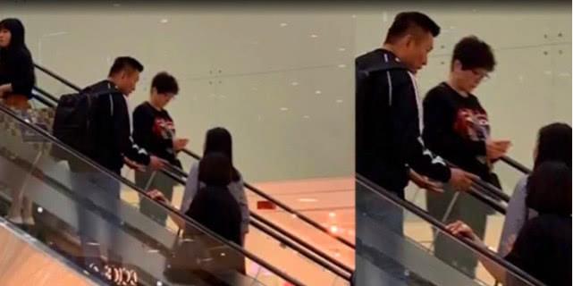 刘德华老婆女儿出行获4人近身保护，朱丽倩身材浮肿双下巴明显