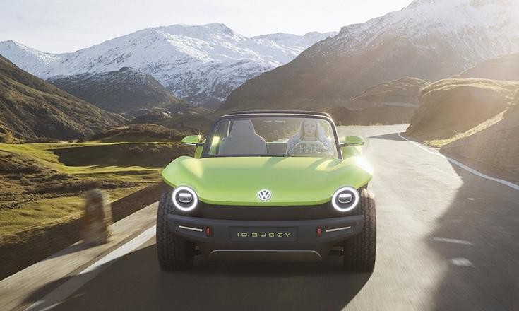 MEB平台真香 大众全新沙滩概念车ID. BUGGY亮相日内瓦