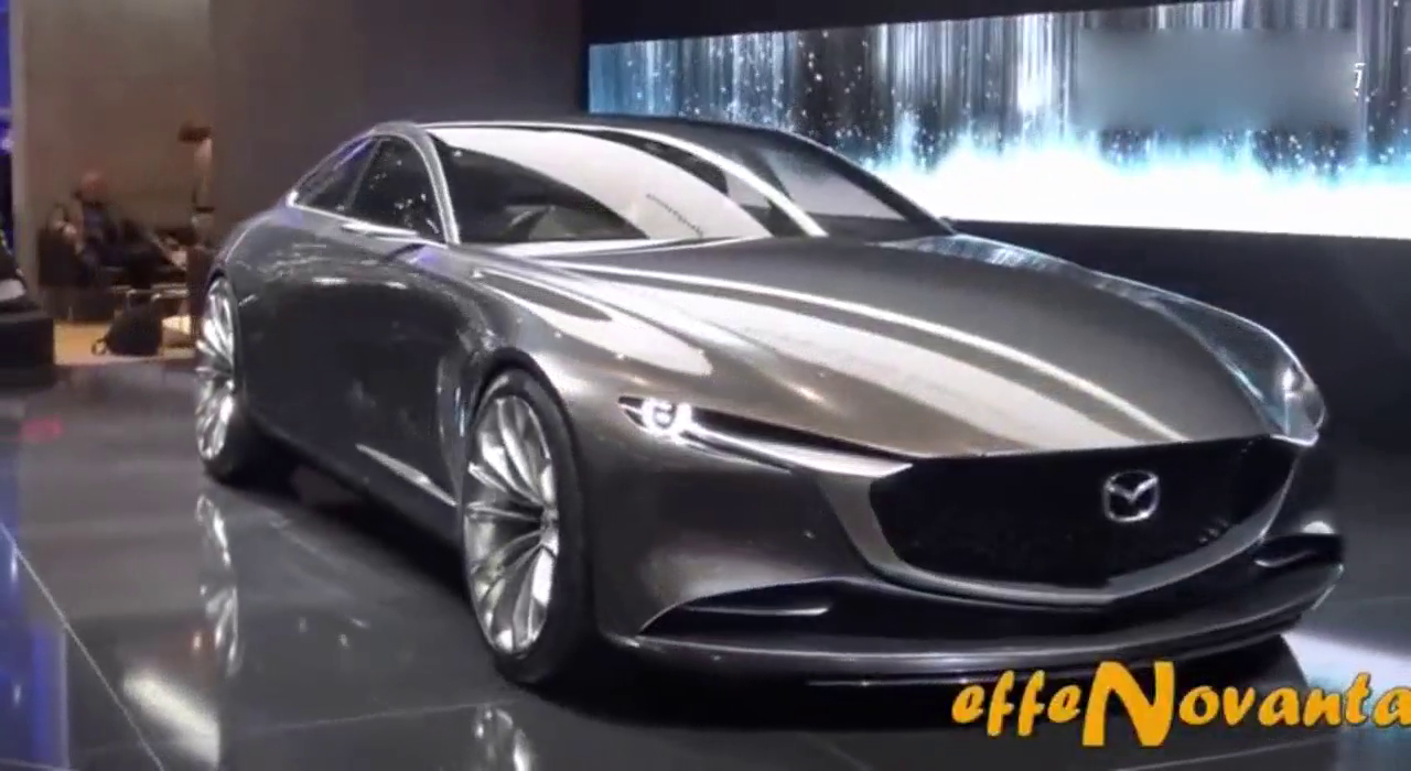 史上最帅的旗舰级混动力跑车，2019马自达VISION概念！